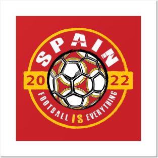 Football Is Everything - Spain 2022 Vintage Posters and Art